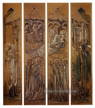  maler - Die Geburt Christi Cartoons für Buntglas In St Davids Kirche Hawarden Präraffaeliten Sir Edward Burne Jones